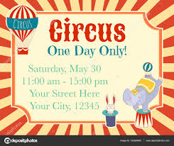 Carnival Baby Shower Invitation Card Stock Vector Image By C Y Verovski 132529050