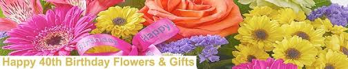 Send a 40th birthday gift they will appreciate. 40th Birthday Flowers 40th Birthday Gifts Fortieth Birthday Flowers