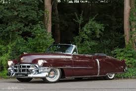 Image result for Burgundy Maroon 1953 Cadillac