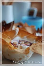Kremali Yufka Canaklari Yemek Tarifleri Baklava Cheesecake Yemek