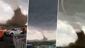 Videos and pictures have been pouring into the fox31/channel 2 newsroom since a tornado was first reported on tuesday evening in weld county. Monster Tornado In China Video Shows Drivers Filming Violent Wind Sweeping Near Xilinhot In Inner Mongolia Latestly