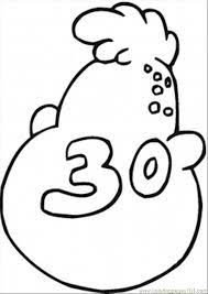 You can even fold it into a booklet; Number 30 Coloring Page For Kids Free Numbers Printable Coloring Pages Online For Kids Coloringpages101 Com Coloring Pages For Kids