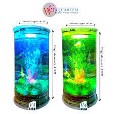 Ngaliyan, semarang kota 29 jun. Ukuran Jumbo Aquarium Mini Plus Mesin Aerator Oksigen Wg Aquarium Tipe V4 Shopee Indonesia