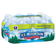 Ice Mountain Brand 100 Natural Spring Water 12pk 8 Fl Oz Mini Bottles In 2020 Natural Spring Water Spring Nature Spring Water
