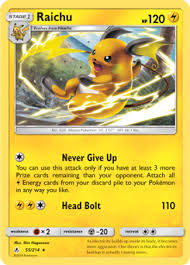 This attack does 30 damage times the number of heads. Raichu Unbroken Bonds Tcg Card Database Pokemon Com