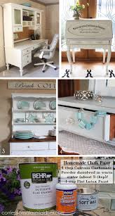 Chalk paint is used on furniture to give it a chalky appearance. Sewing Stool Redo Chalk Paint Recipe Revealed