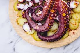 Poulpe A La Gallega Recette Alimentation Recettes De Cuisine Portugaise Repas Sympa