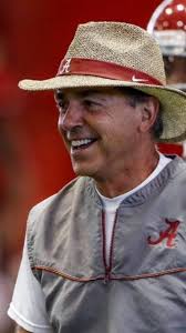 University of Alabama Head Football Coach Nick Saban "See Coach Saban Does  Smile!" #SabanSmile #ROLLTIDE #RTR