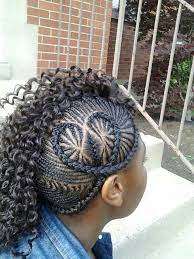 If your girl has short and dark hair then try this hairstyle with an interesting look. Cornrow Hairstyles For Teenage Girl Novocom Top
