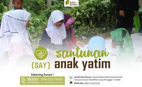 Lampiran 1 rincian biaya untuk dapat terselenggaranya kegiatan tersebut dibutuhkan biaya sebagai berikut: Santunan Anak Yatim Dubai Khalifa