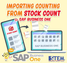 I don't believe i've seen a stock inventory app yet. Sap Business One Inventory Counting X Stock Count Apps Importing Counting Results From Stock Count To Sap B1 Sap Business One Indonesia Tips Stem Sap Gold Partner