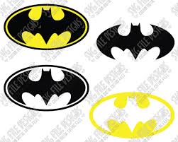 Batman Logo Svg Cut File Set For Halloween Costume Shirts And Onesies