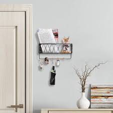 We use cookies to improve your experience on our website. Buy Decblue Entryway Mail Holder With 6 Key Hooks Black Metal Wire Mesh Storage Basket Hanging Mail Sorter Key Holder For Wall Decorative For Entryroom Office Kitchen Bathroom 14 2l 4 7w 6 5h Online In Turkey B08mtsvfnr