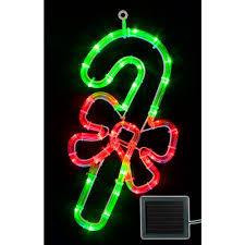 Solar lights from outdoors #christmasdecorations #christmasdiy #diychristmas. Fusion Solar Rope Light Candy Cane The Home Depot Canada