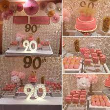 90th Birthday Head Table 90th Birthday Parties 90th Birthday Head Table Decor