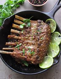 Indian Spiced Lamb Chops With Saffron Nuts Rice Mutton Recipes Lamb Dinner Lamb Recipes