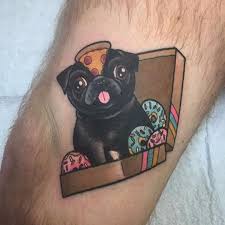 pin on pugs tatuagens