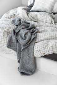 Black And White Grid Throw Blanket Magic Linen Beddings Charcoal Mix With Grid Portfolio Paulina Arcklin Photography Styling Linen Bedding Waffle Blanket Grey Throw Blanket