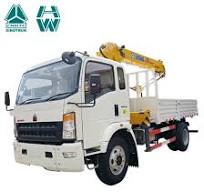 3t Small Telescopic Boom Lifting Crane Truck Mounted Crane