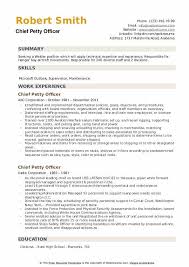 Choose from a wide variety of business development resume examples ranging from bd associate to bd head. Chief Petty Officer Resume Samples Qwikresume