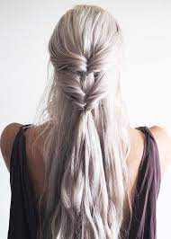 Long Hair Women S Styles The Khaleesi Inspired Twist Daenerys Targaryen Hairdo To Copy Now Inspiration Fashion Inspire Fashion Inspiration Magazine Easy Trendy Hairstyles Lazy Girl Hairstyles Easy Hairstyles For Long Hair