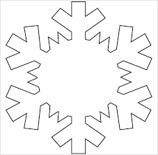 You will find the best snowflake templates free for download and use to decorate your room here. 14 Free Snowflake Templates Pdf Free Premium Templates