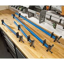 Free catalog filled with woodworking supplies, tools and plans from rockler woodworking and. Rockler Sure Foot Aluminum Bar Clamp Set 24 And 48 Rockler
