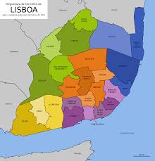 Lista De Freguesias De Lisboa Wikipedia A Enciclopedia Livre