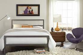 Enjoy Sleek Contemporary Styling With This Queen Size Bed Modus Furniture Metal Platform Bed Furniture