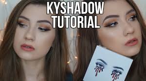 kylie jenner kyshadow makeup tutorial