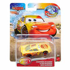Squeeze the dinoco sign and watch as the cascade of water magically transforms the car's color! Mattel Disney Pixar Cars Lightning Mcqueen Color Changers Car 1 Ct Foods Co
