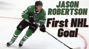 Dallas stars' jason robertson (21) was all smiles after assisting teammate joe pavelski (16) for a robertson was named the nhl's rookie of the month for april after posting eight goals and 10 assists. Jason Robertson 21 Dallas Stars First Nhl Goal 07 02 2021 Youtube
