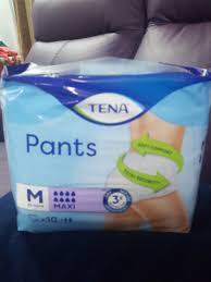 Tena pants maxi ti offre tripla protezione da perdite, odori e sensazione di bagnato sulla pelle e grazie alla forma anatomica sottile fornisce alto livello di comfort e discrezione. Tena Pants Maxi M Everything Else On Carousell