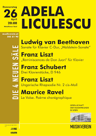 Lotin.uz сайтининг ижтимоий тармоқларда ҳам канал ва саҳифалари бор. Debut Konzert Der Pianistin Adela Liculescu Im Wiener Musikverein