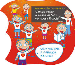Dia mundial da voz foi comemorado pela primeira vez em 2003 e foi criada para alertar para a importncia da voz e dos cuidados necessrios para a preservar. Dia Mundial Da Voz Blogue Do Sitio Do Livro