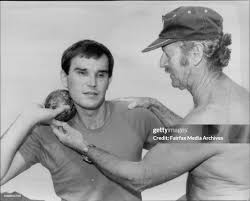 Blind Athlete, Jago Mikulic pictured with his coach Ken Steward at... News  Photo