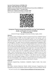 Conformity, harmony, suitability, congruity, compatibility, congeniality, congruence, consort, rapport, tally, tune. Pdf Computer Programming And Readability Scoring Tests Between Arabic And English Of Surat Al Fatiá¸¥ah