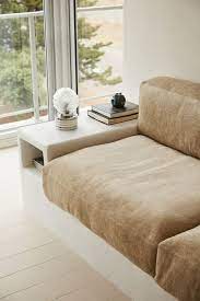 Beachside Apartment By Olivia Bossy Modedamour Built In Sofa Interior Living Room Designs