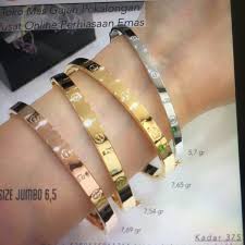 Maybe you would like to learn more about one of these? Jual Gelang Cartier Kadar 375 Di Lapak Toko Mas Gajah Pekalongan Bukalapak