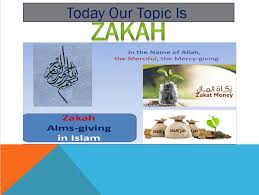 بوربوينت درس Zakah لغير الناطقين باللغة العربية للصف التاسع مادة التربية الاسلامية Ourselves Topic Topics Names