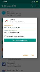 You can make random id with only . Device Id Changer Pro For Android Apk Download