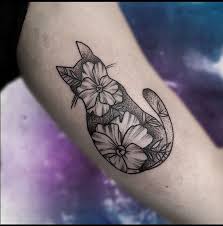 Pin By Jaime Zezini On Cat Tatt In 2020 With Images Inspirational Tattoos Cat Tattoo Designs Tattoos