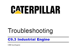 This manual gives instruction for correct servicing and adjustment of the caterpillar gc70k forklift, and overhaul instructions of the drive system, machine hydraulic/hydrostatic system and general main frame. Caterpillar C9 3 Industrial Engine Troubleshooting Service Manual Service Manual Download