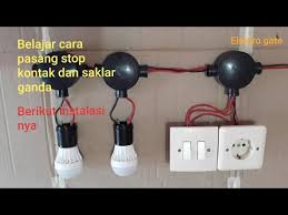 Misalnya lampu ditempatkan pada ruang tamu dan teras. How To Install A Dual Switch Socket And Installation Youtube