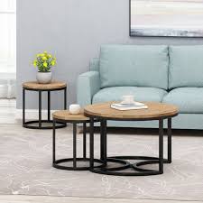 They all have a single drawer for storage and a bottom open shelf.read more. Gerrish 3 Piece Coffee Table Set Coffee Table 3 Piece Coffee Table Set Modern Industrial Coffee Table