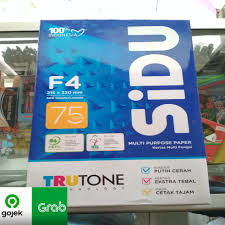 Jual sinar dunia sidu kertas hvs f4 folio 70 gsm 215 x 330 mm kota bandung master executive shop tokopedia. Detail Gambar Kertas F4 75 Gram Sidu Shopee Indonesia