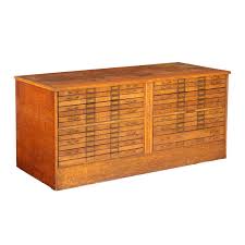 Vintage Oak Flat File Cabinet Kitchen Island Flat File Cabinet Filing Cabinet Flat Files