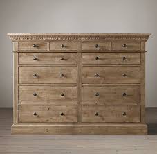 Entablature 12 Drawer Dresser 12 Drawer Dresser Rustic Dresser Dresser Drawers