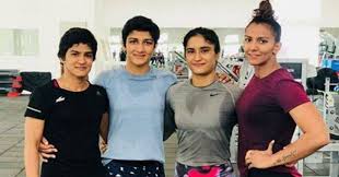 Geeta, babita, priyanka, ritu, vinesh and sangita. Wrestling Federation Bans All Four Phogat Sisters From Asiad Games Trials For Indiscipline