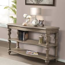Corinne Wood Console Table In Sun Drenched Acacia Furniture Riverside Furniture Living Room Sets Furniture